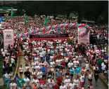  ?? Houston Chronicle file ?? The Susan B. Komen Race for the Cure begins at Sam Houston Park on Saturday morning.