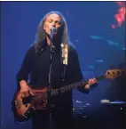  ??  ?? Timothy B. Schmit performs with the Eagles at the Greenwich Town Party.