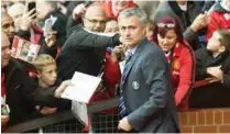  ??  ?? Manchester United manager Jose Mourinho