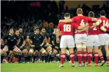  ?? GETTY IMAGES ?? Wales are set to face the All Blacks haka three times in New Zealand in 2020.