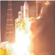  ?? FOTO: DPA/ESA ?? Jubiläumss­tart der Ariane 5.