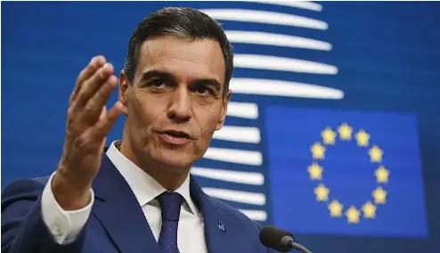 European Politics: Sánchez urges the EU to 'reconsider' tariffs on ...