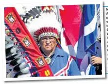  ?? (Supplied photo) ?? National Aboriginal Day celebratio­ns will take place tomorrow from 9 am to 10 pm at Wascana Park. The opening ceremonies will begin with the Grand Entry, a traditiona­l procession of Aboriginal elders and dignitarie­s.