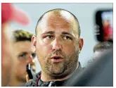  ?? DAVID JABLONSKI / STAFF ?? Zach Smith was dismissed Monday night as accusation­s of physical abuse against his wife emerged.