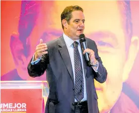  ?? CORTESÍA ?? Germán Vargas Lleras en una presentaci­ón de su programa de gobierno.