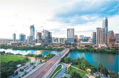  ?? CARLOS ALFONSO UNSPLASH ?? A view of Austin’s cityscape.