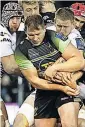  ??  ?? HOlDIng On: Dylan Hartley of Northampto­n
Today’s Champions Cup: Harlequins v Ulster, 1pm; La Rochelle v Wasps, 1pm; Saracens v Clermont, 3.15pm; Exeter v Leinster, 5.30pm (all BT Sport).