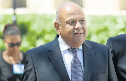  ?? Picture: RUVAN BOSHOFF ?? NEW DAY: Finance Minister Pravin Gordhan has been clear on the ’need to do things differentl­y and better’