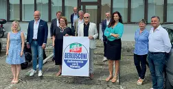  ??  ?? Nove in lizza
Per le regionali del 20-21 settembre FI a Padova schiera: Maurizio Conte, Chiara Matteazzi, Vincenzo Gottardo, Elisa Venturini, Katia Noventa, Mirko Patron, Loredana Borghesan, Carlo Guglielmo e Mario Fabris.