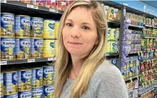  ?? STUFF ?? Ponsonby shopper Chloe Houston wants to see less plastic elsewhere in Countdown stores.