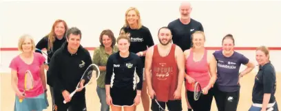  ??  ?? Prestbury Squash Club has been named England’s Club of the Month for July