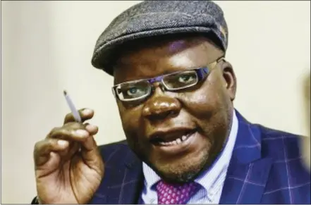  ?? ?? Former Finance minister Tendai Biti