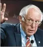  ?? AP FILE PHOTO ?? Sen. Bernie Sanders,
I-VT., is fighting Medicare premium increases tied to a pricey Alzheimer’s drug whose benefits have been questioned.