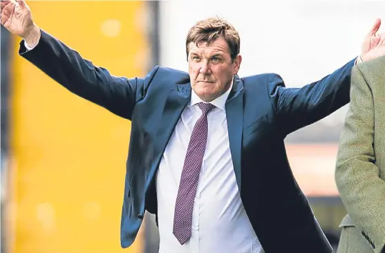  ??  ?? St Johnstone boss Tommy Wright continues to produce remarkable results at McDiarmid Park.