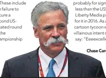  ??  ?? Chase Carey