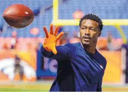  ?? JACK DEMPSEY ASSOCIATED PRESS ?? Wide receiver Demaryius Thomas was traded by the Denver Broncos to the Houston Texans Tuesday.