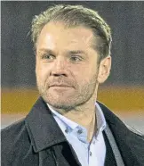  ??  ?? Dundee United boss Robbie Neilson.