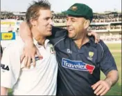  ?? GETTY IMAGES ?? Shane Warne (left) and Darren Lehmann.