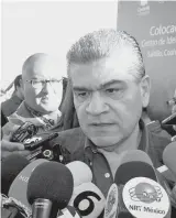  ??  ?? Miguel Ángel Riquelme Solís, gobernador de Coahuila /CORTESÍA