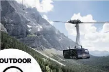  ??  ?? Hält stolze drei Weltrekord­e: SEILBAHN ZUGSPITZE