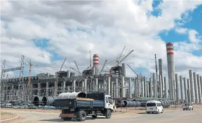  ?? /Reuters ?? Power slump: Constructi­on of the Medupi power station, along with the Kusile plant, was doomed from the outset, dogged by poor planning and execution, cost overruns and a high turnover of top Eskom personnel.