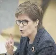  ??  ?? 0 Nicola Sturgeon: Football breaches ‘really frustratin­g’