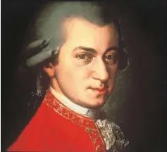  ??  ?? Wolfgang Amadeus Mozart – see 6