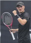  ??  ?? Bernard Tomic has earnt $3475 for a first-round win in France.