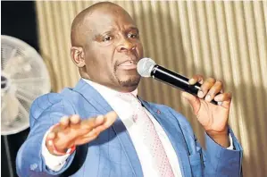  ??  ?? Pastor Walter Mashalane claims police tortured him.