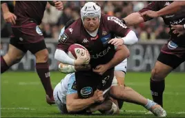  ?? (Photo AFP) ?? Le talonneur de Bordeaux-Bègles Maxime Lamothe profitera-t-il des blessures du Rochelais Pierre Bourgarit et du Toulousain Peato Mauvaka pour intégrer l’équipe de France lors du prochain Tournoi des six nations ?