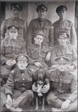  ??  ?? Percy Monkman (front left) in the entertainm­ent troupe The Archies.