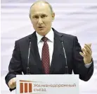  ??  ?? VLADIMIR PUTIN