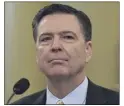  ?? (Photo AFP) ?? James Comey ne s’est pas exprimé publiqueme­nt depuis son éviction.