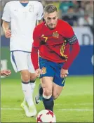  ??  ?? Gerard Deulofeu, capitán de la Sub-21 FOTO: AP