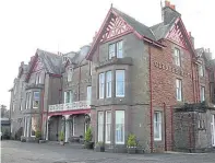  ?? Pictures: Paul Reid. ?? Left: Glenesk Hotel operations manager Samuel Allen with the Lagavulin that costs £248 a dram. Top: some of the other 1,031 varieties on offer and, above, the hotel’s exterior.