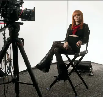  ?? THE ASSOCIATED PRESS ?? Actor Natasha Lyonne appears during a portrait session to promote the series “Poker Face” in West Hollywood, Calif.