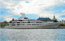  ??  ?? The super wealthy love to own superyacht­s.