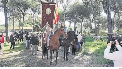  ?? F. H. ?? La romería de San Antón dará comienzo desde las once y media de la mañana en el pinar de Las Dunas.