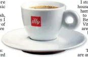  ??  ?? LOCAL FLAVOUR: The Illy coffee brand was born in Trieste