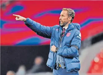  ?? | Reuters ?? England manager Gareth Southgate has been linked to a move to Manchester United.