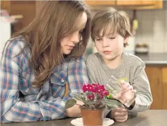  ?? George Kraychyk
A24 ?? BRIE LARSON and Jacob Tremblay in a scene from “Room,” which was produced for $13 million with funds that were solicited from Ireland and Canada.