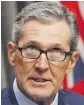  ??  ?? Manitoba Premier Brian Pallister: “Consider going further by fully removing those limits.”