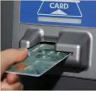  ??  ?? ATM scammers are said to be targeting foreign visitors to Plettenber­g Bay.