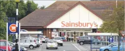  ??  ?? Sainsbury’s store in Chestfield