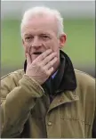  ??  ?? Top trainer Willie Mullins.