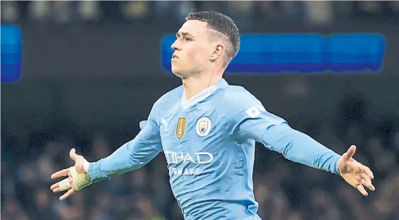  ?? ?? Philip Walter „Phil“Foden ist einer von Manchester Citys Erfolgsgar­anten. Er wird The Sniper gerufen.