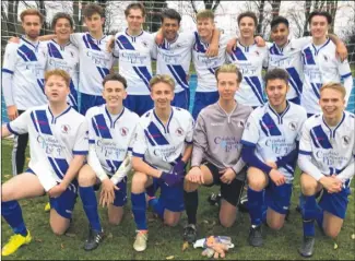  ??  ?? Bearsted’s under-18s were spot on against Welling in the Challenge Cup