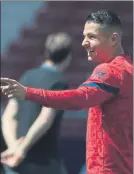  ?? FOTO: J.A.S ?? Vitolo Machín, jugador del Atlético