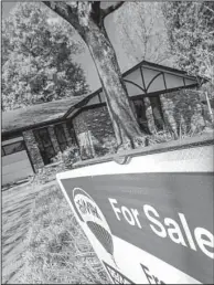  ?? Arkansas Democrat-Gazette/JOHN SYKES JR. ?? The Little Rock metro area has seen a drop in the number of homes listed for sale, according to data from online residentia­l real estate site Trulia, creating a stronger sellers market for homes like this one, for sale last week near Rodney Parham Road...