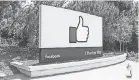  ?? FACEBOOK ?? Facebook is constantly collecting informatio­n about you.